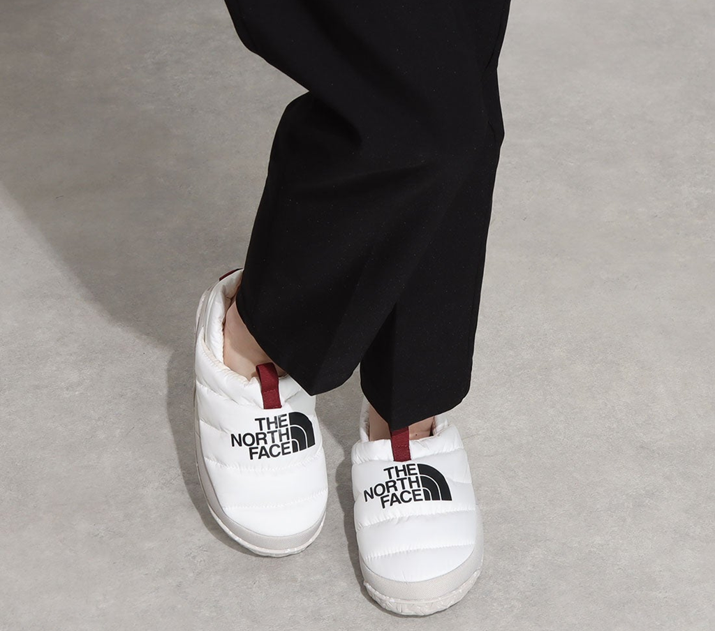 Giày The North Face Nuptse Mules 'Tnf White Grey' NF0A5G2B-Q4C - Ảnh 3