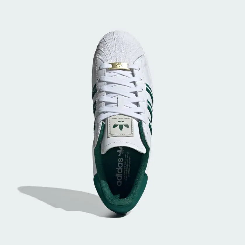 Giày Aididas Superstar ‘Embroidered Green Stripes’ ID1374 - Ảnh 3