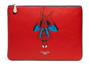 Túi Coach X Marvel Large Pouch ‘Spider Man’ 1826-SVQRG