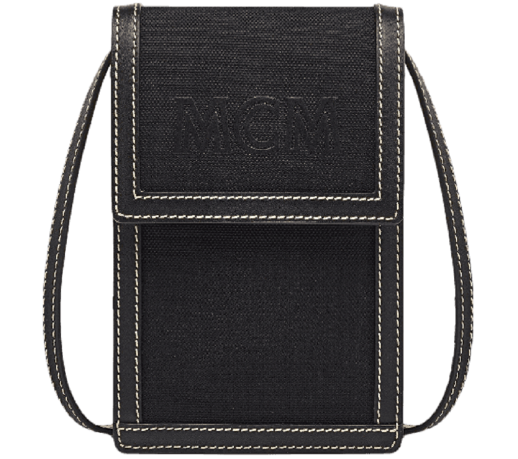 Túi MCM Aren Lanyard Phone Case 'Black' MXZCATA06BK001