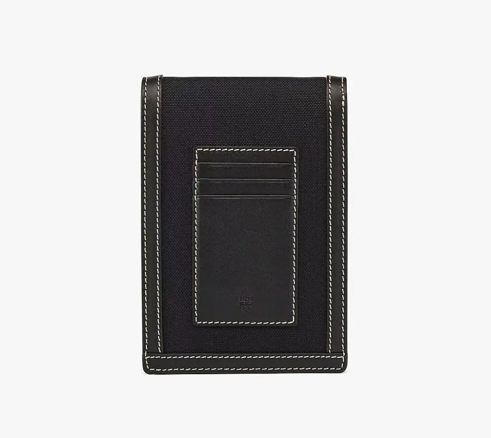 Túi MCM Aren Lanyard Phone Case 'Black' MXZCATA06BK001 - Ảnh 4