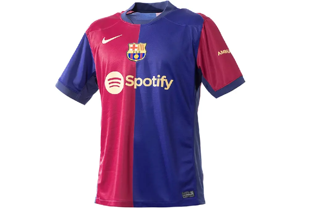 Áo Nike F.C. Barcelona 24/25 Stadium Home Dri-Fit ‘Red Blue’ FN8797-456
