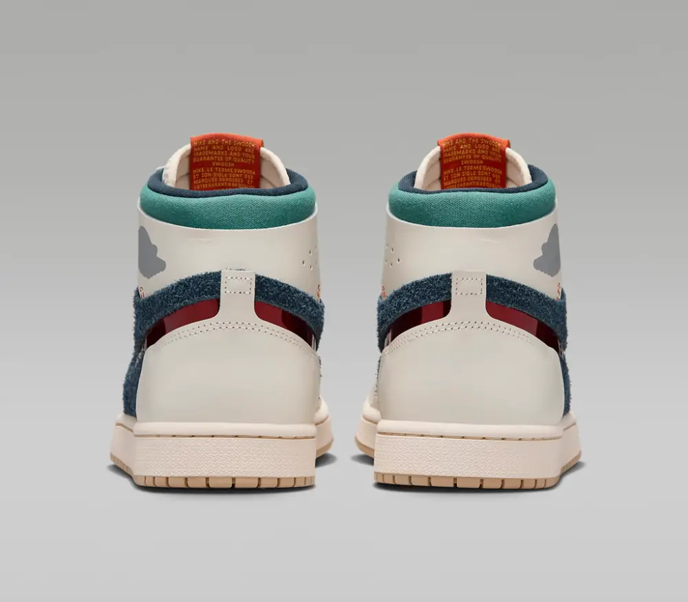 Giày Nike Air Jordan 1 Zoom CMFT 2 SE "YW" 'Pale Ivory' HJ9051-110 - Ảnh 4