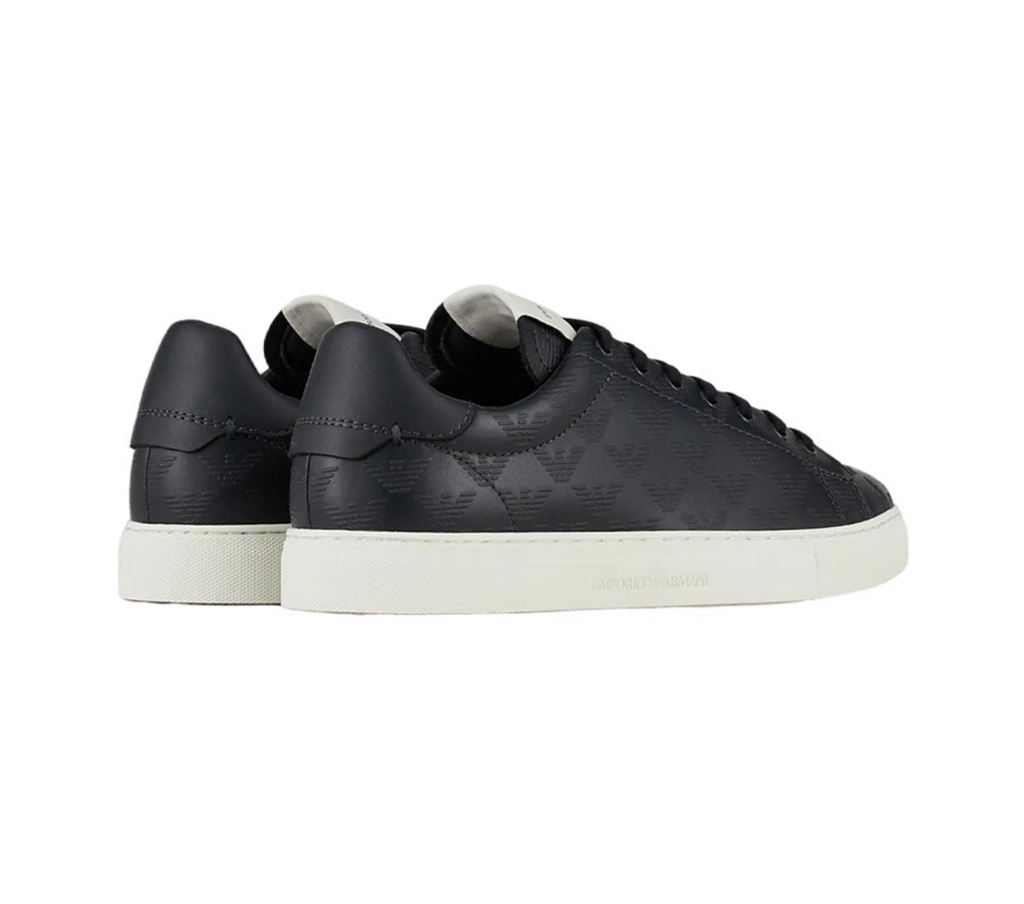 Giày Armani All-Over Monogram ‘Black’ X4X554XM9951N151 - Ảnh 2