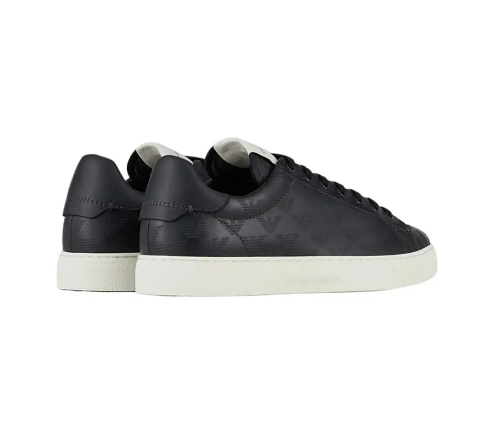 Alternative view of Giày Armani All-Over Monogram ‘Black’ X4X554XM9951N151