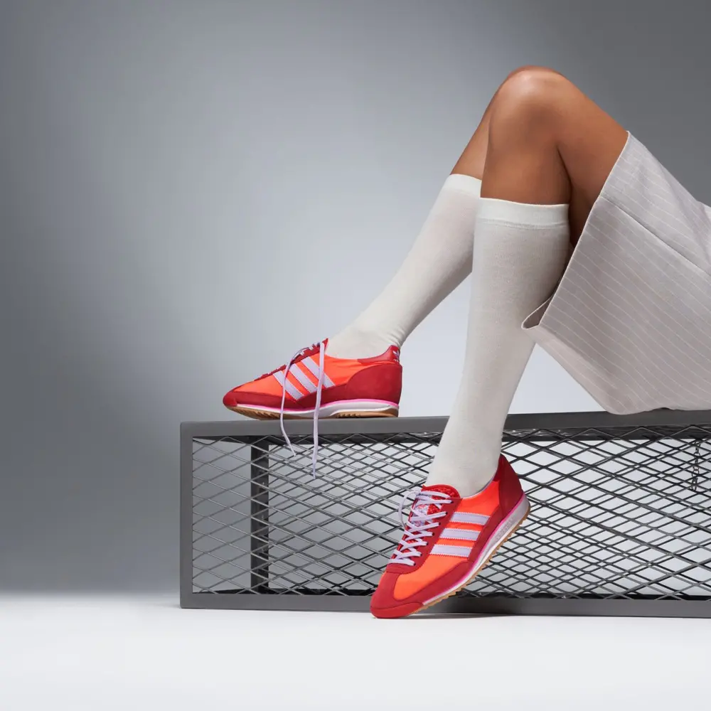 Giày Adidas SL72 OG ‘Solar Red Lavender’ JH7392 - Ảnh 3