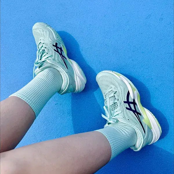 Giày Asics Court FF 3 ‘Pale Blue’ 1042A220-400 - Ảnh 6