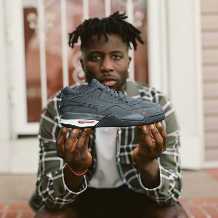 Giày Nike Air Jordan 4 RM SP ‘Nigel Sylvester’ HF4334-004 - Ảnh 3