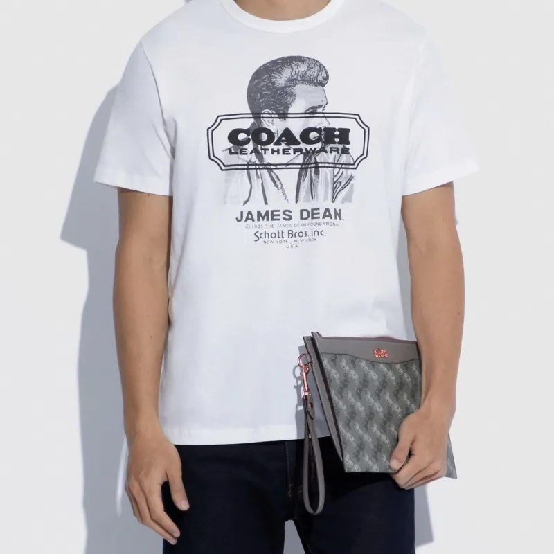 Túi Coach Hitch Pouch With Horse And Carriage Print ‘Grey’ 4903-GRY - Ảnh 2