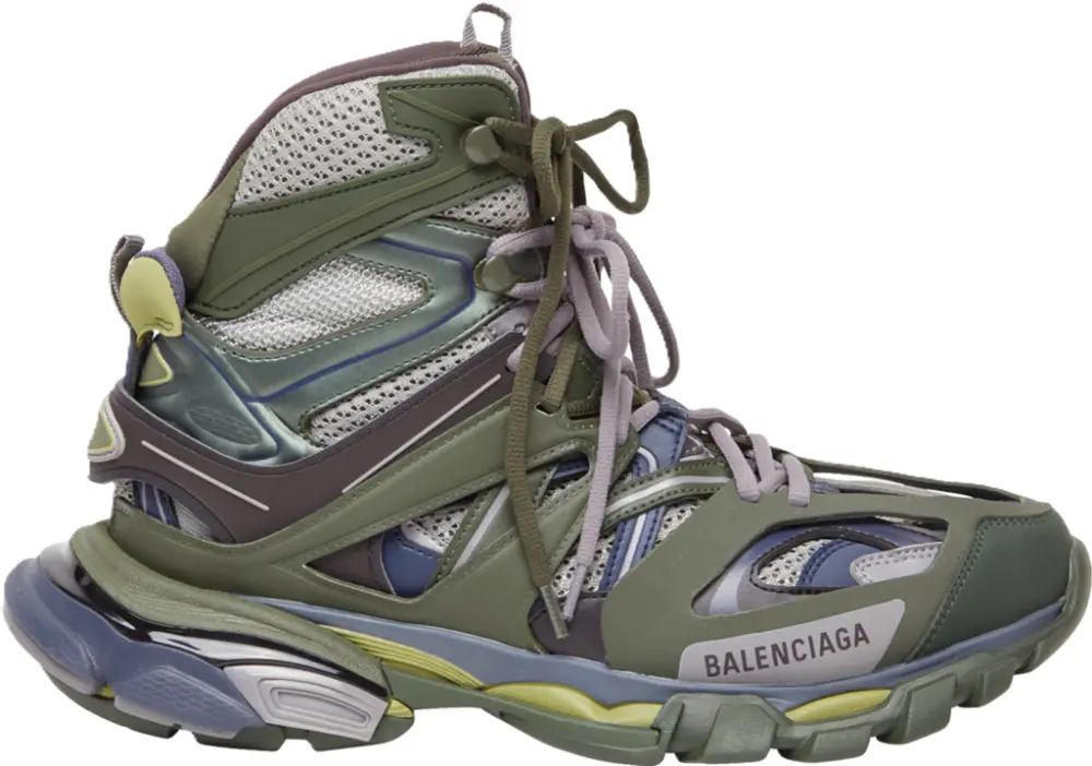 Giày Balenciaga Men’s Track 'Green' 654867W3CP73012