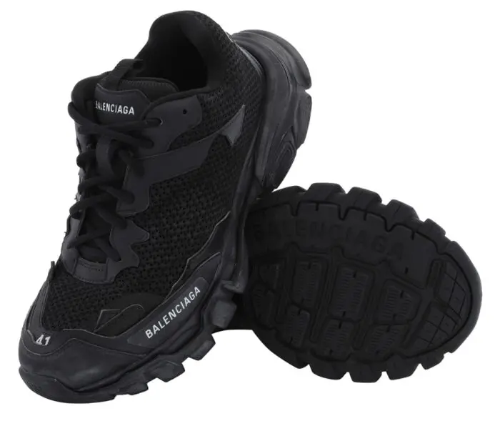 Giày Balenciaga Track.3 Trainers ‘Black’ 700875W3RF11090 - Ảnh 4