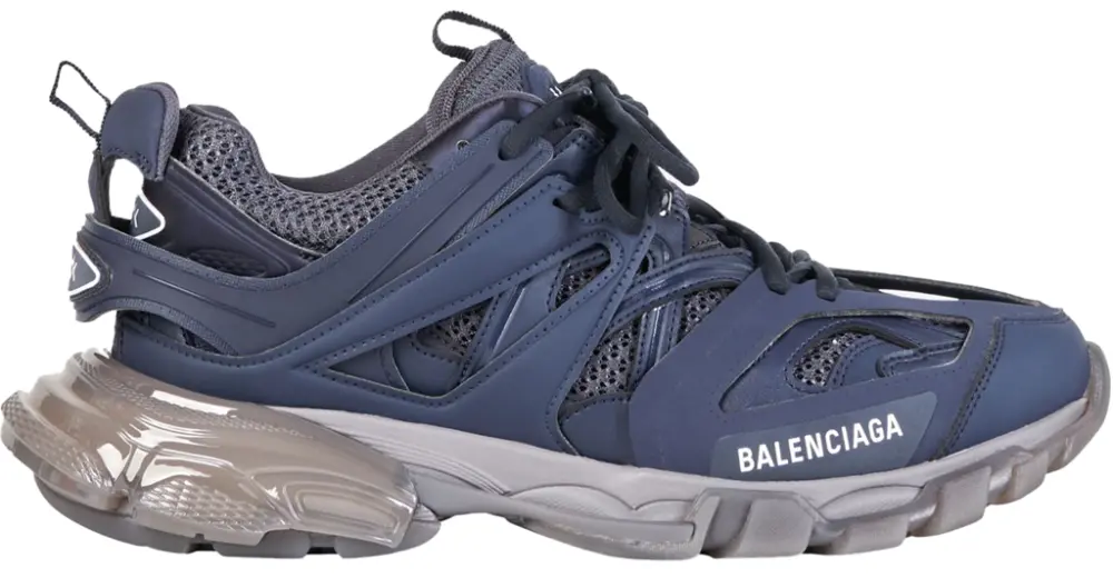 Giày Balenciaga Track Clear 'Sole Navy Grey' 647742W3BM21213