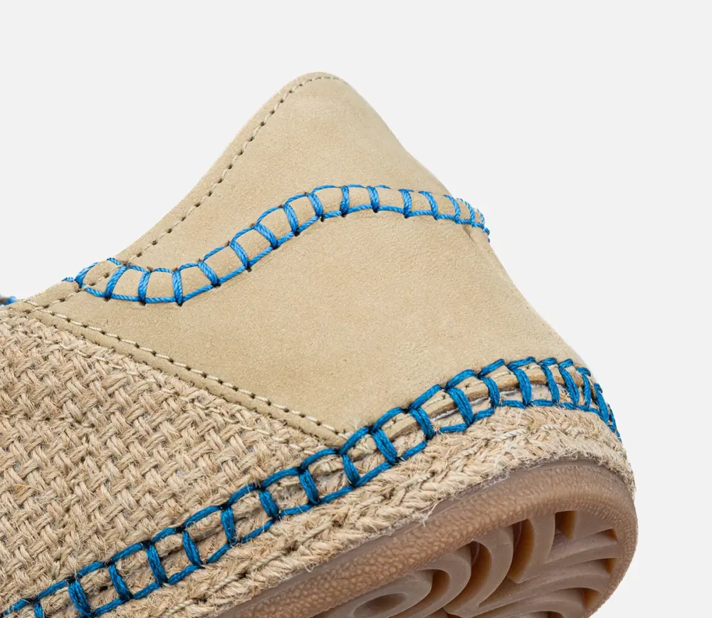 Giày Adidas Gazelle x CLOT ‘Linen Khaki Light Blue’ IH3641 - Ảnh 5