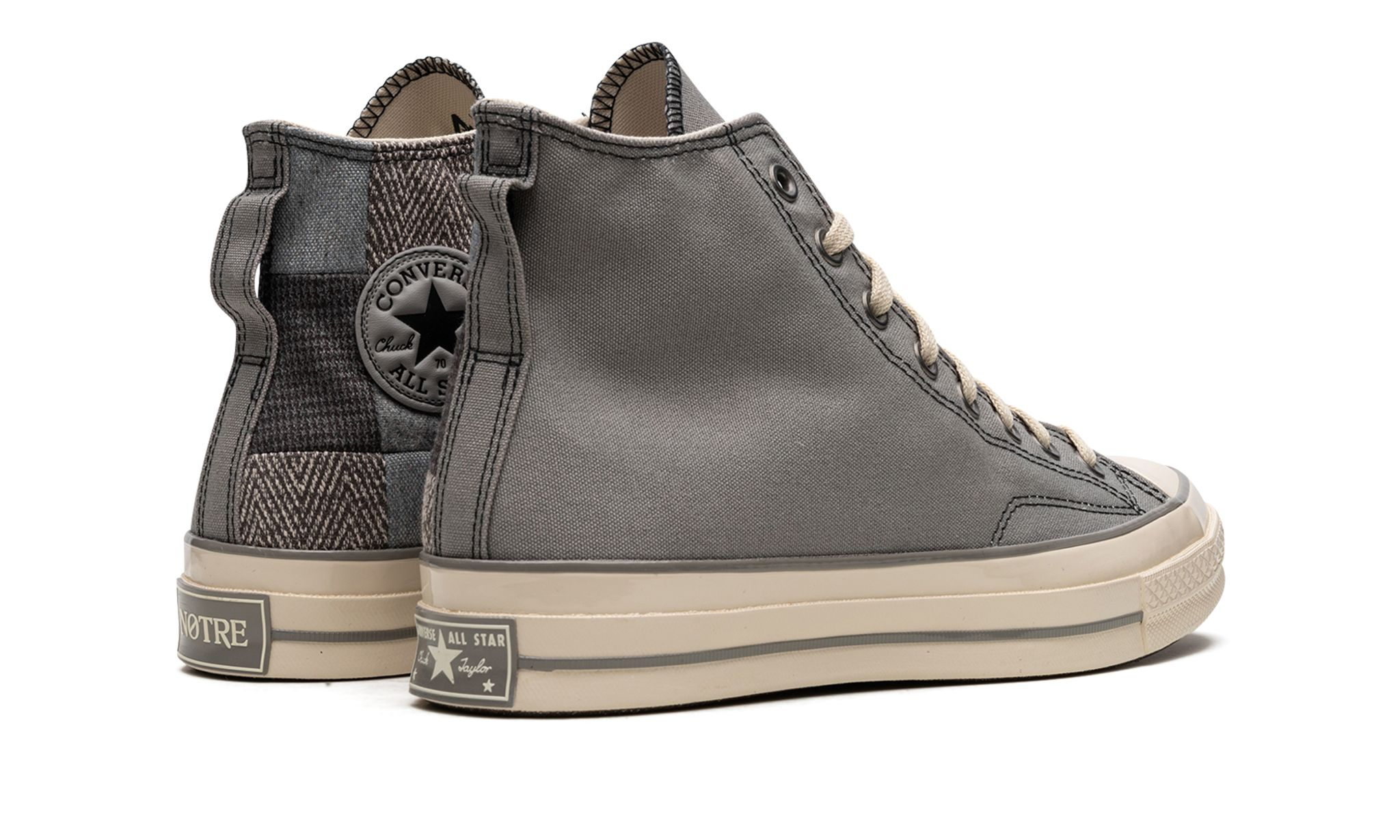 Giày Converse Chuck 70 High x Notre Textile ‘Grey’ A01628C - Ảnh 3
