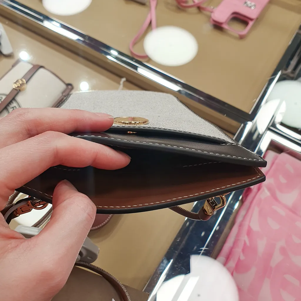 Túi Burberry Mini Society Phone 'Black' 80407891 - Ảnh 5