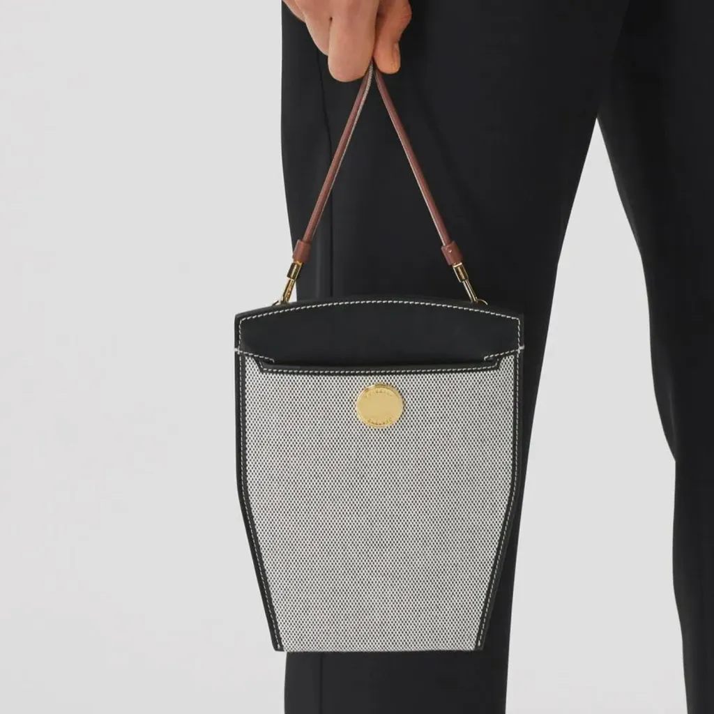 Túi Burberry Mini Society Phone 'Black' 80407891 - Ảnh 3