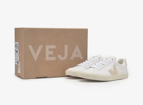 Alternative view of Giày Veja Esplar Leather ‘White Sable’ EO0202335