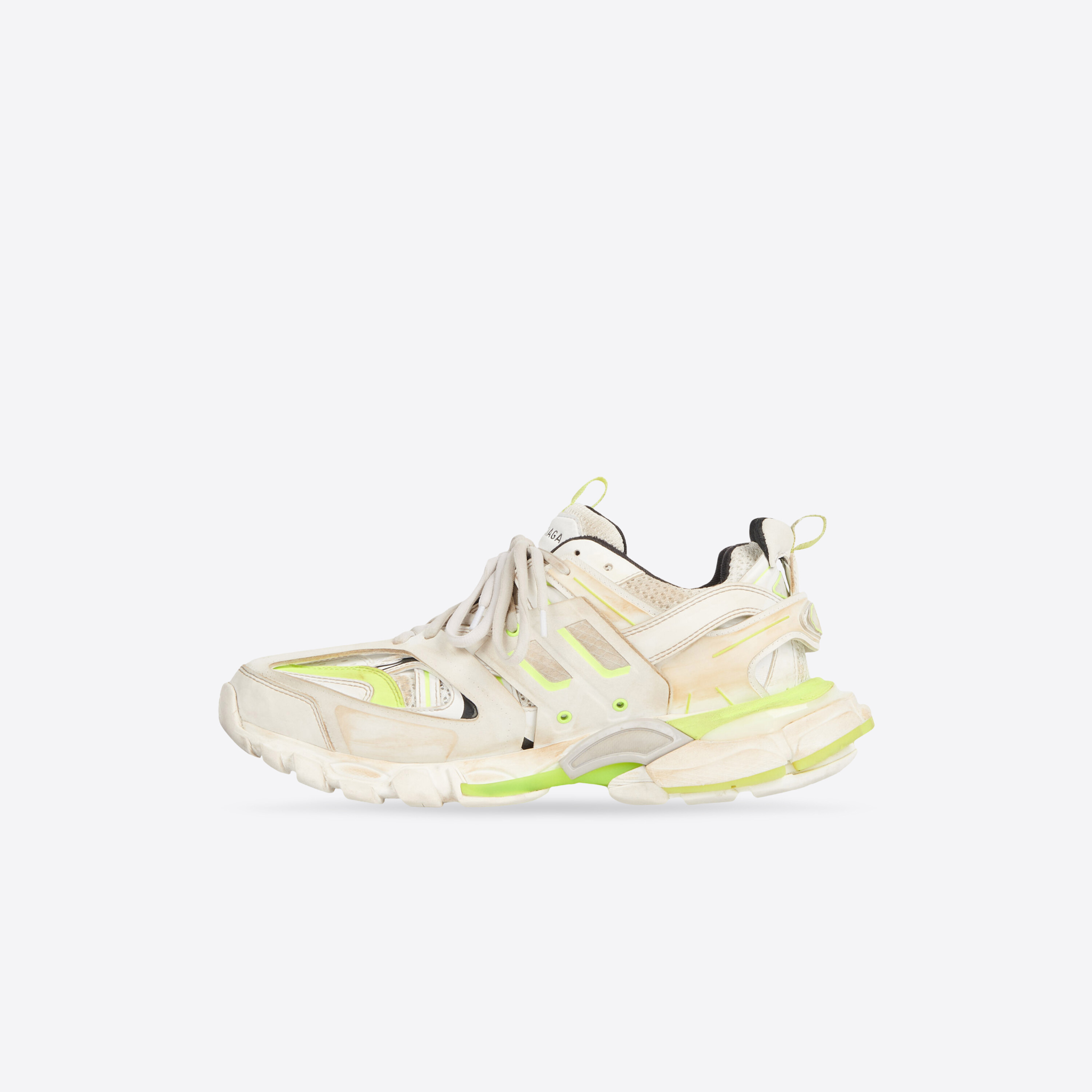 Giày Balenciaga Track Worn Out 'In White Fluo Yellow' 542023W1GC39070 - Ảnh 2