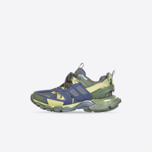 Alternative view of Giày Balenciaga Track Green Navy Yellow 542023W3AD13123