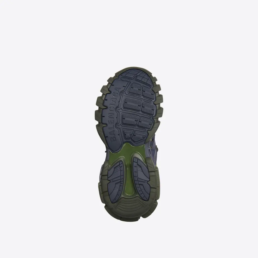 Giày Balenciaga Track Green Navy Yellow 542023W3AD13123 - Ảnh 5