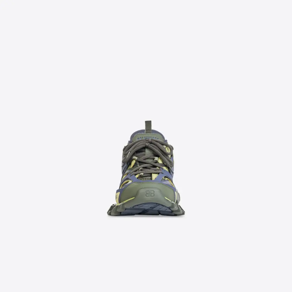 Giày Balenciaga Track Green Navy Yellow 542023W3AD13123 - Ảnh 3