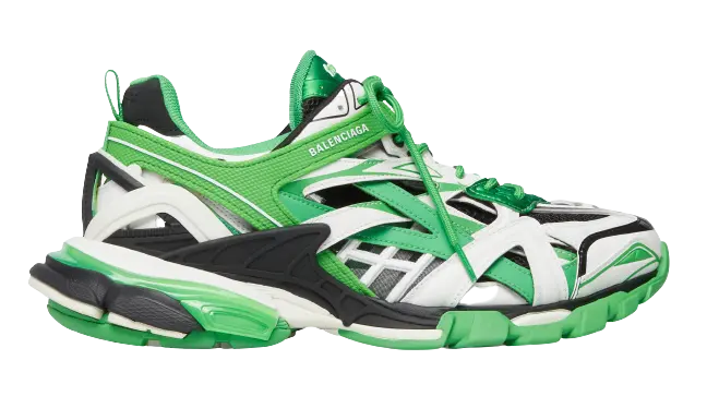 Giày Balenciaga Track.2 ‘White Green’ 568614W3AE23290