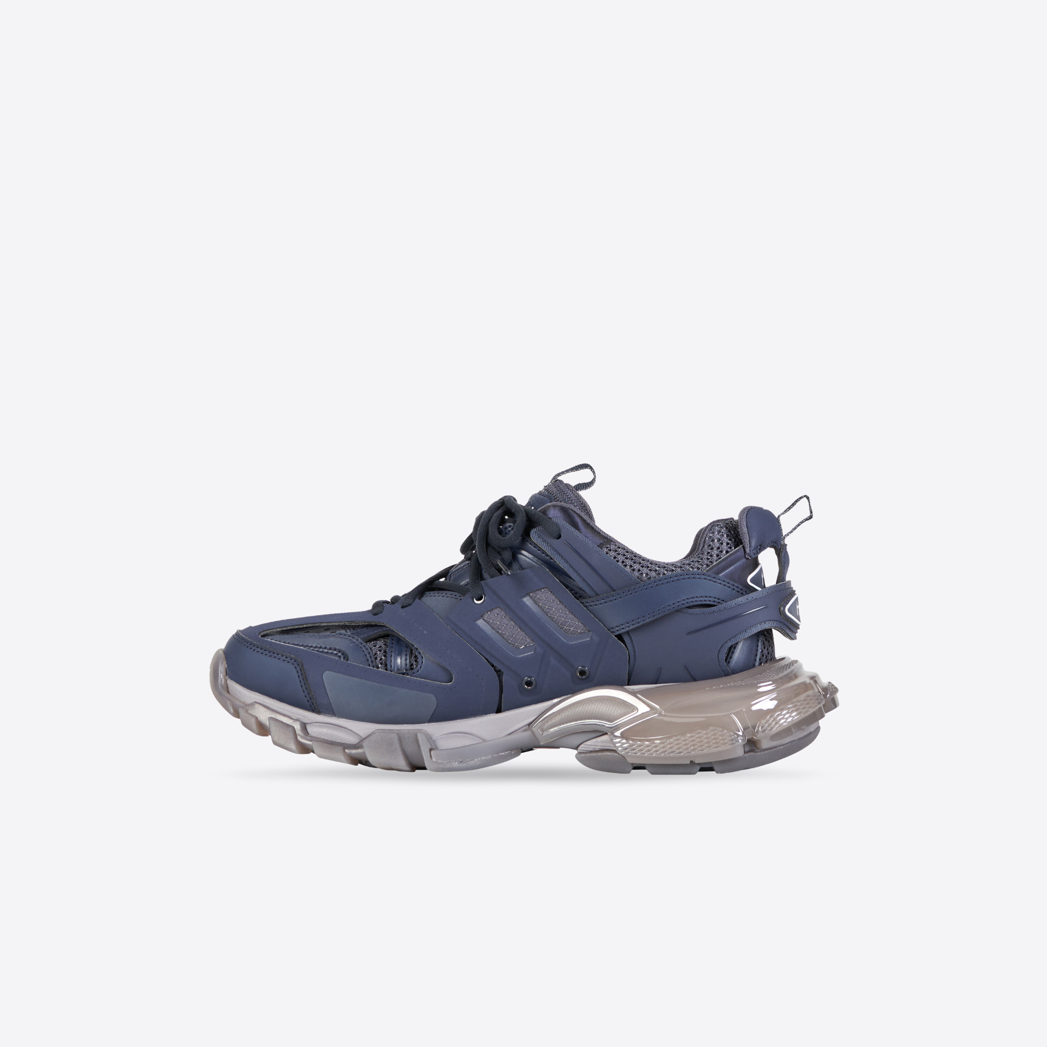 Giày Balenciaga Track Clear 'Sole Navy Grey' 647742W3BM21213 - Ảnh 3