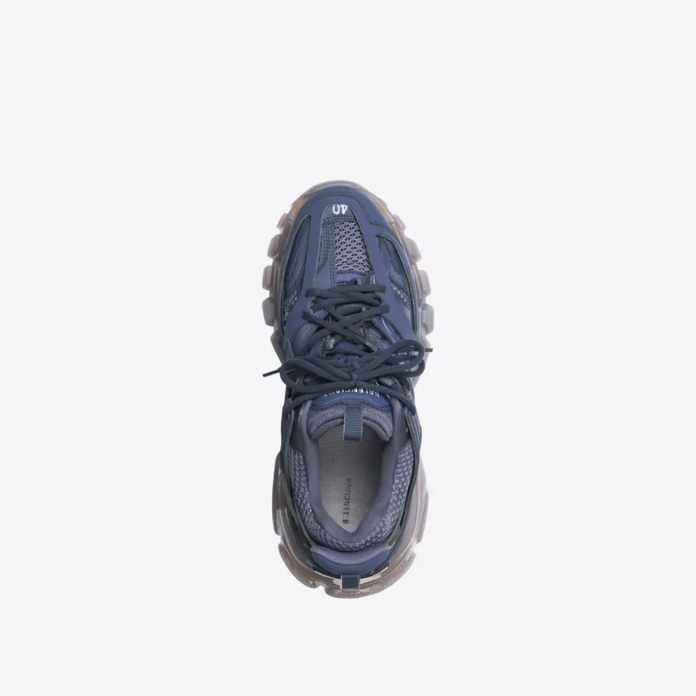 Giày Balenciaga Track Clear 'Sole Navy Grey' 647742W3BM21213 - Ảnh 7