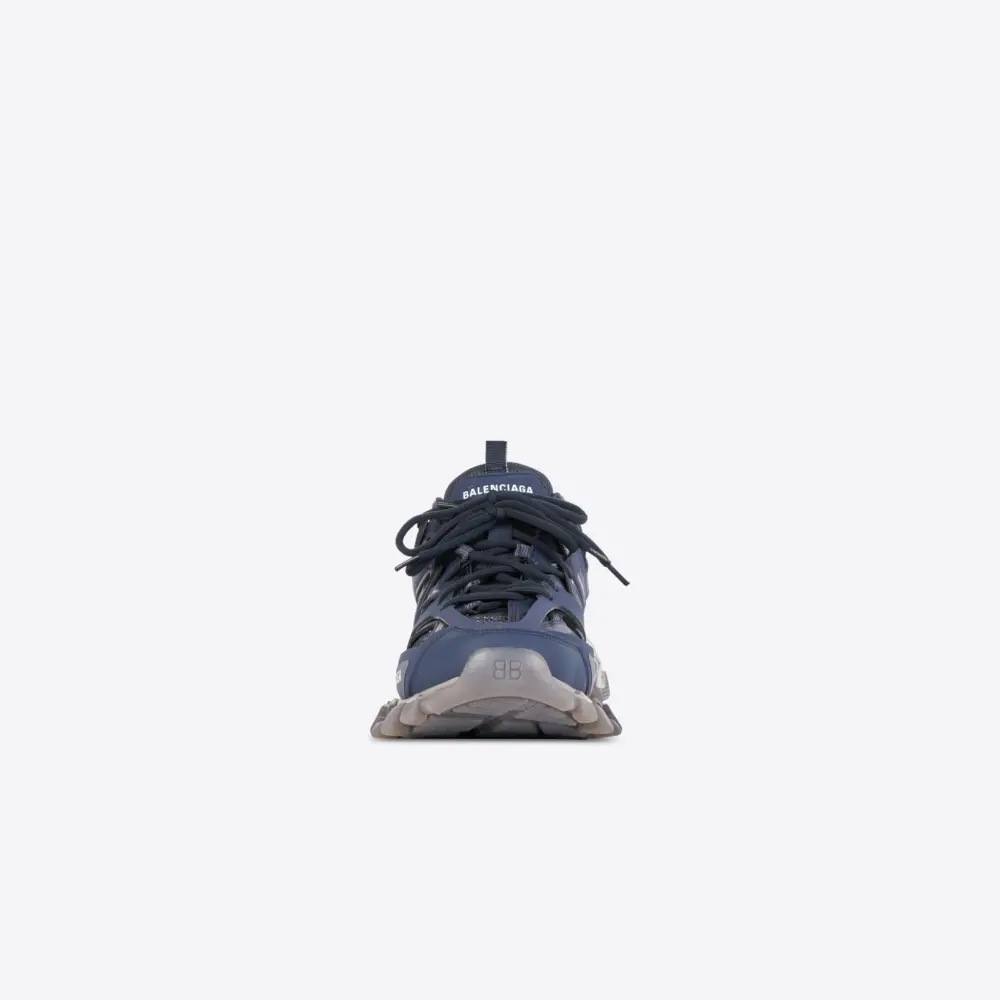 Giày Balenciaga Track Clear 'Sole Navy Grey' 647742W3BM21213 - Ảnh 4