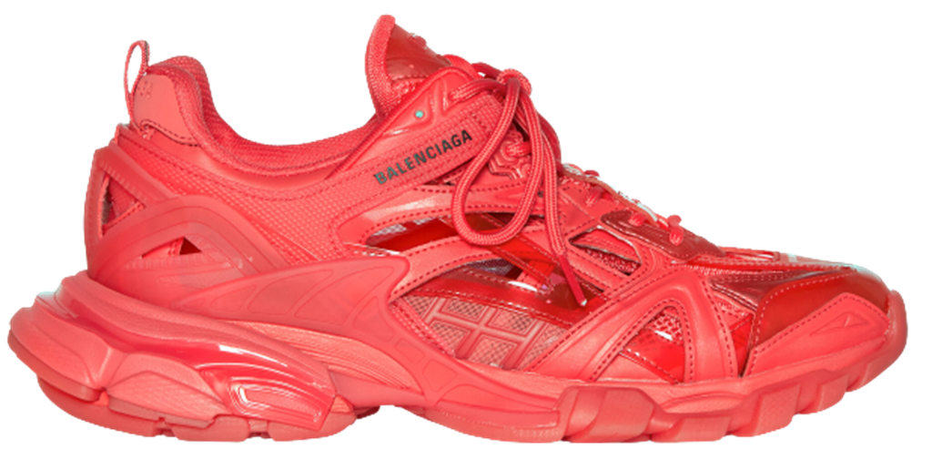 Giày Balenciaga Track.2 'Clear Sole in Red' 668823W3CT16000