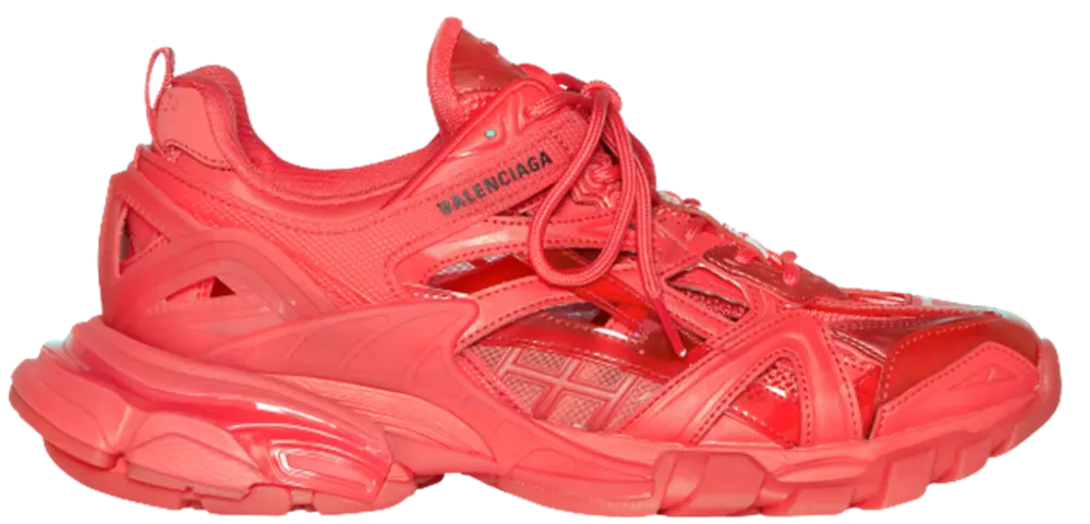 Giày Balenciaga Track.2 'Clear Sole in Red' 668823W3CT16000