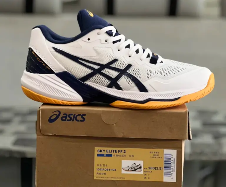 Giày Asics Sky Elite FF 2 ‘White Deep Ocean’ 1051A064-103 - Ảnh 3