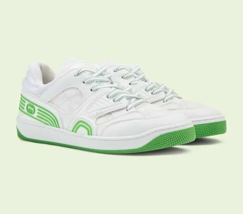 Giày Gucci Basket 'White Demetra' 700290-2SHG0-9089 - Ảnh 4