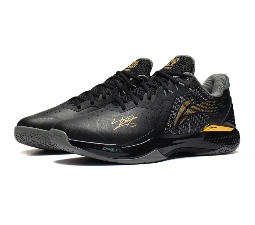 Alternative view of Giày Lining Chen Long 'Black' AYAS034-1
