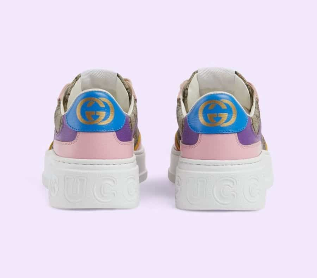 Giày Gucci GG Sneaker 'Beige Multi Monogram' 726850-FABAW-9785 - Ảnh 4