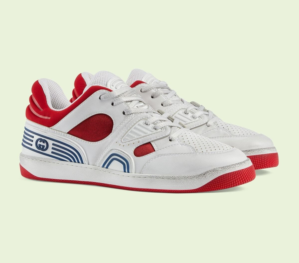 Giày Gucci Basket Sneaker 'White Demetra' 697882-2SHJ0-9090 - Ảnh 3