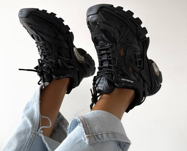 Giày Balenciaga Track Sneaker Triple Black 542023-W1GB1-1000 - Ảnh 3