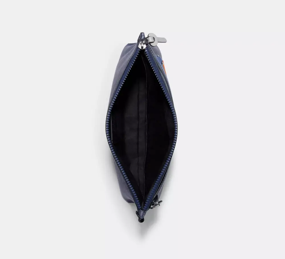 Alternative view of Túi Coach Carryall In Colorblock Signature Canvas ‘Denim’ C3199-QBSDQ