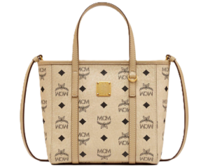 Túi MCM Toni Top-Zip Shopper in Visetos 'Beige' MWPAATN04I8001