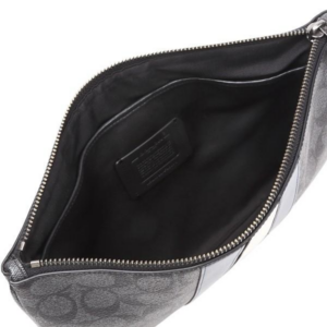 Alternative view of Túi Coach Bag in Signature Canvas Varsity Stripe ‘Black’ F26071-N3C