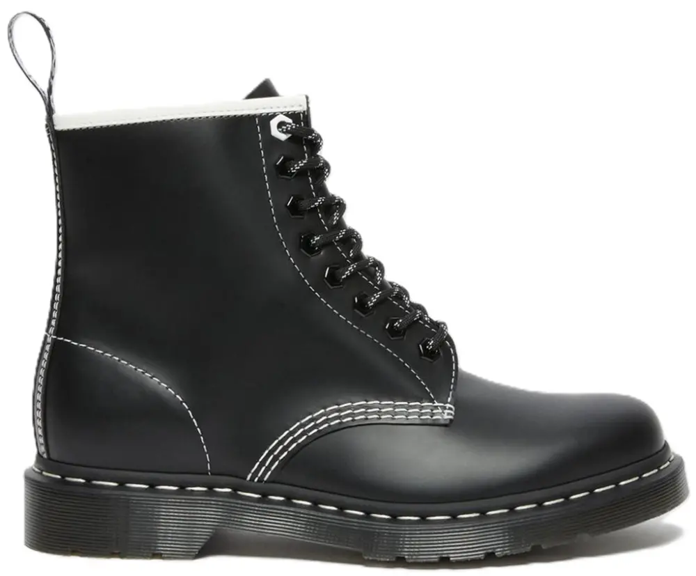 Giày Dr. Martens 1460 Contrast Stitch Leather Lace Up Boots 'Black' 27303001