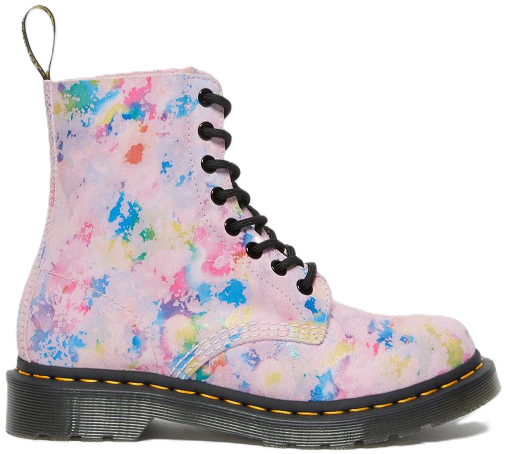 Giày Dr. Martens 1460 Pascal Rainbow Suede Lace Up Boots 'Pink' 27245650