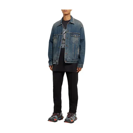 Alternative view of Giày Balenciaga Track 'Dark Grey Orange' 542023-W1GC1-1240