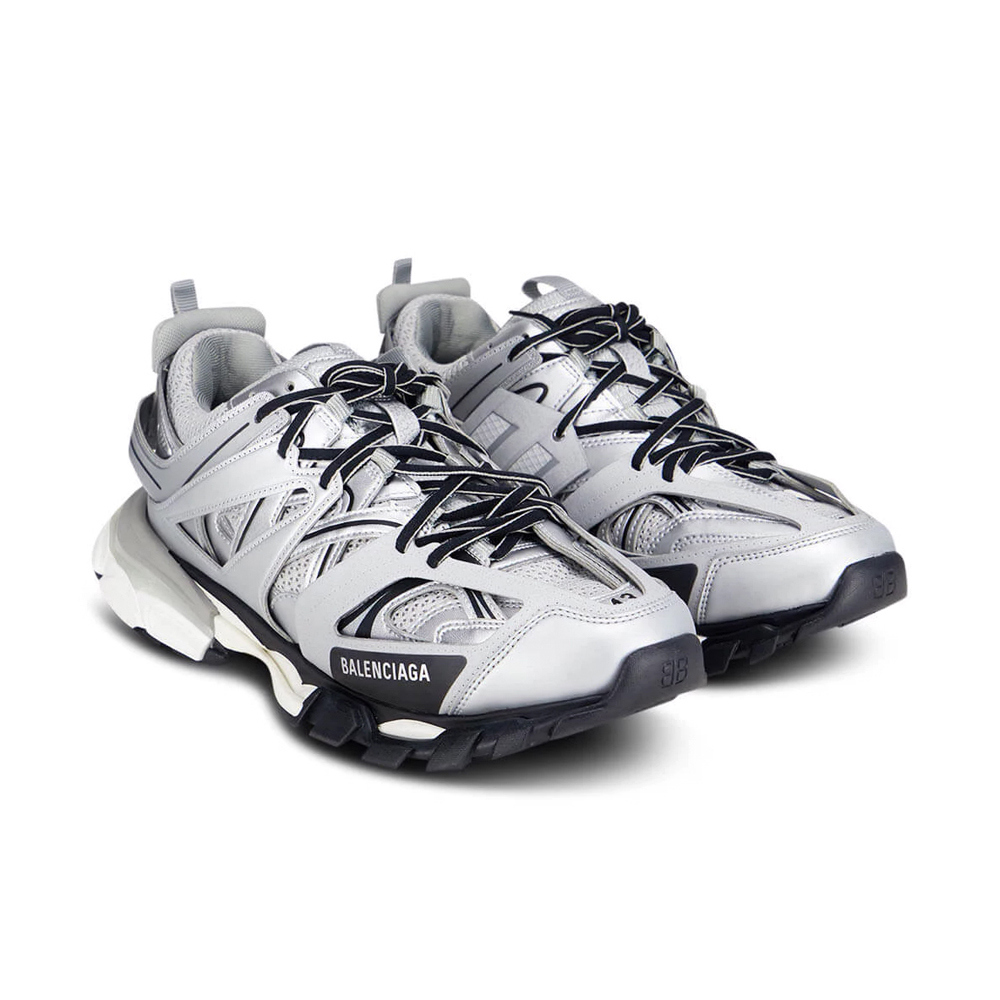 Giày Balenciaga Track Trainer 'Metallic Silver' 542023-W2CD1-8100 - Ảnh 3