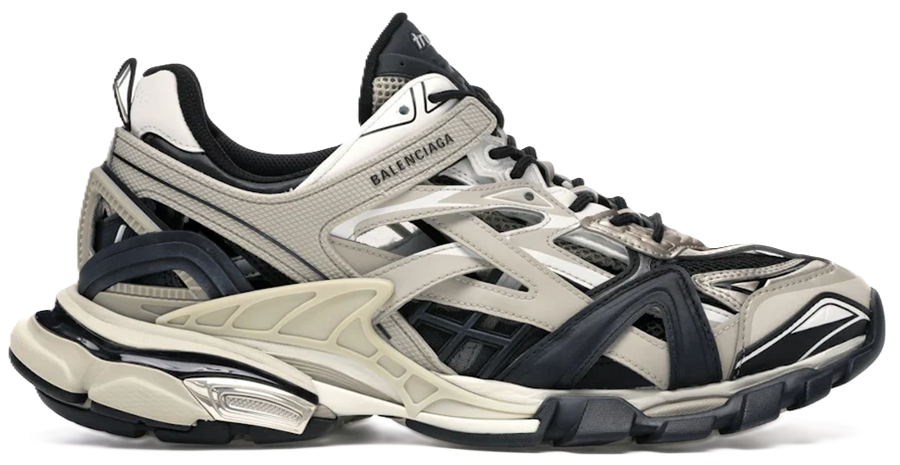 Giày Balenciaga Track.2 Sneaker ‘Beige Black’ 568614-W2GN3-8071