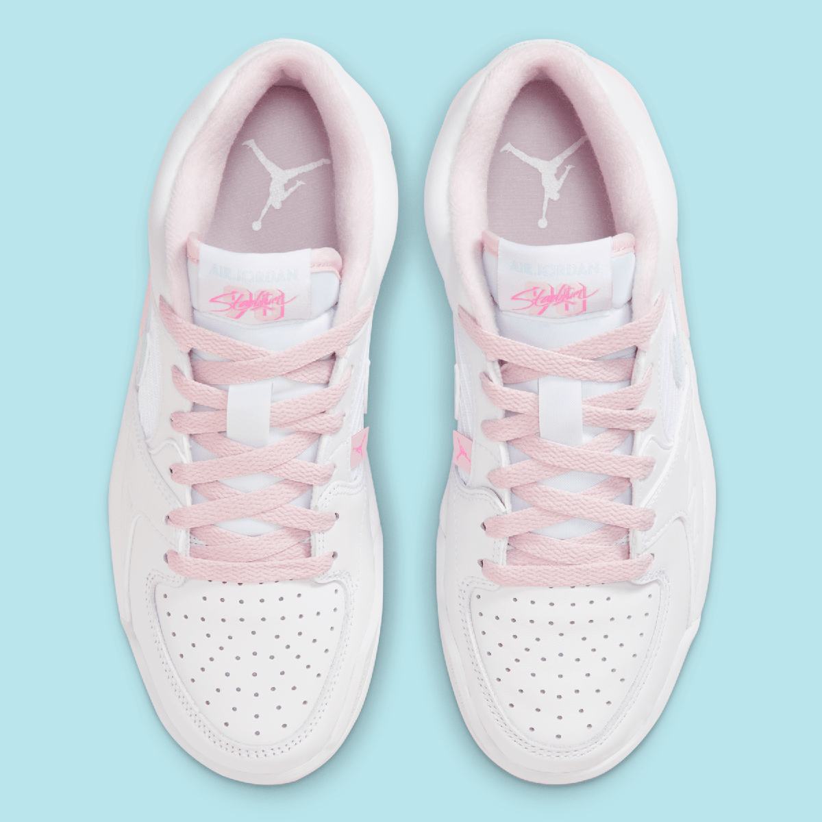 Giày Nike Air Jordan Stadium 90 ‘Pink Oxford Glacier Blue’ HQ1193-141 - Ảnh 4