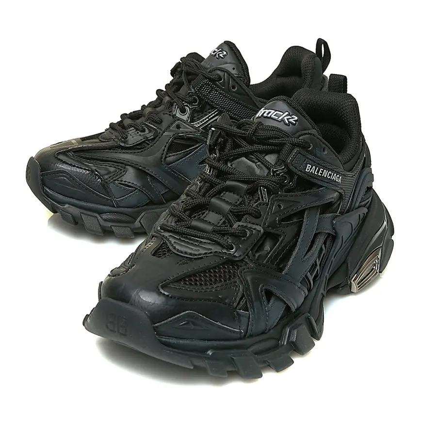 Alternative view of Giày Balenciaga Wmns Track.2 'Black' 568615-W2GN1-1000
