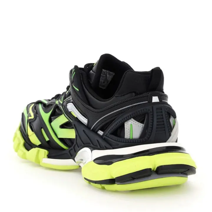 Alternative view of Giày Balenciaga Track.2 'Black Yellow Green' 568614-W2GN3-1073