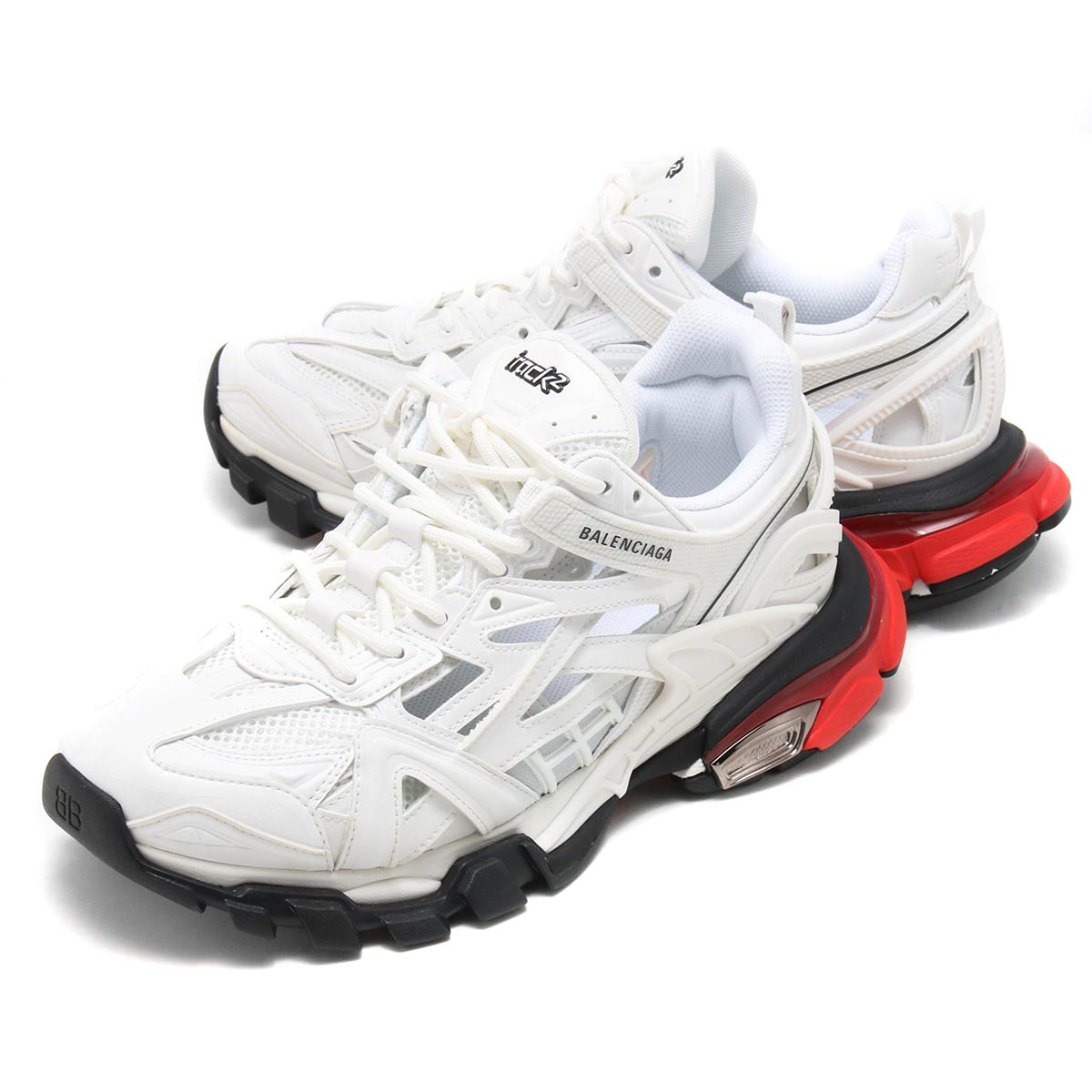 Giày Balenciaga Track.2 Trainer 'White Red' 568614-W2GN3-9610 - Ảnh 6