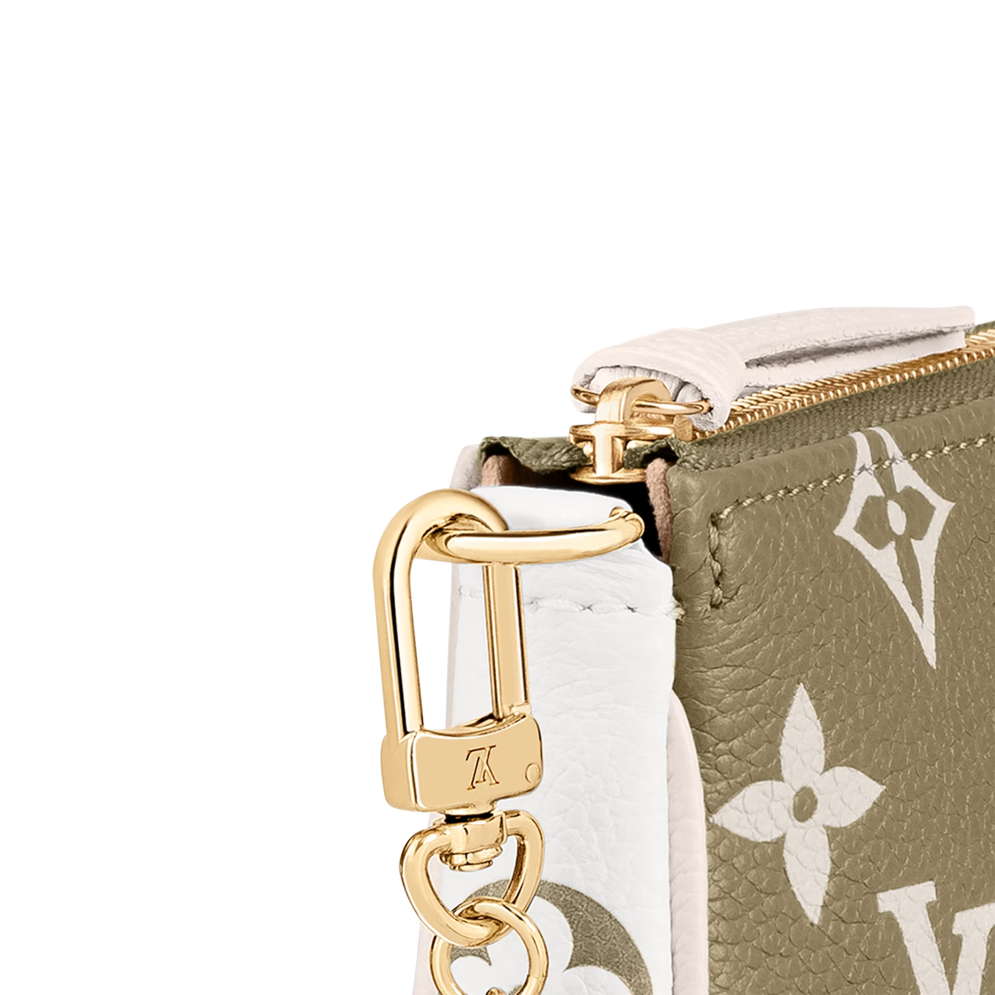 Túi Louis Vuitton Mini Pochette Accessoires Pouch ‘Khaki’ M81284 - Ảnh 4